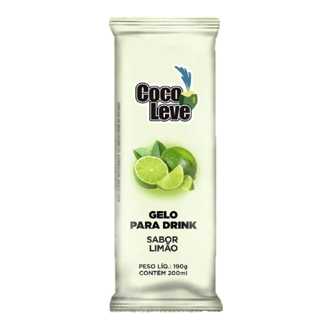 Gelo Coco Leve Sabor Limão 200ml