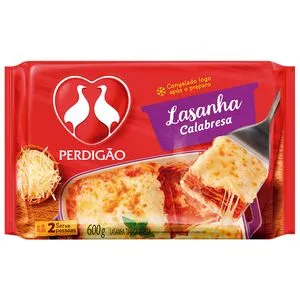 Lasanha Calabresa Perdigão Pacote 600g
