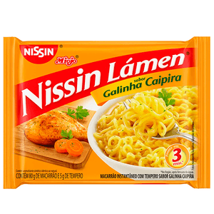 Macarrão Instantâneo Nissin Galinha Caipira 85g