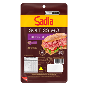 Presunto Cozido Sadia Soltíssimo Fatiado 200g