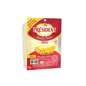 Queijo Mussarela President 300g Fatiado